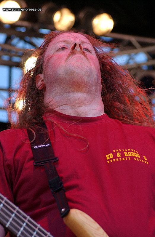 Bild eines Mitglieds der Band Callenish Circle beim Live-Auftritt.